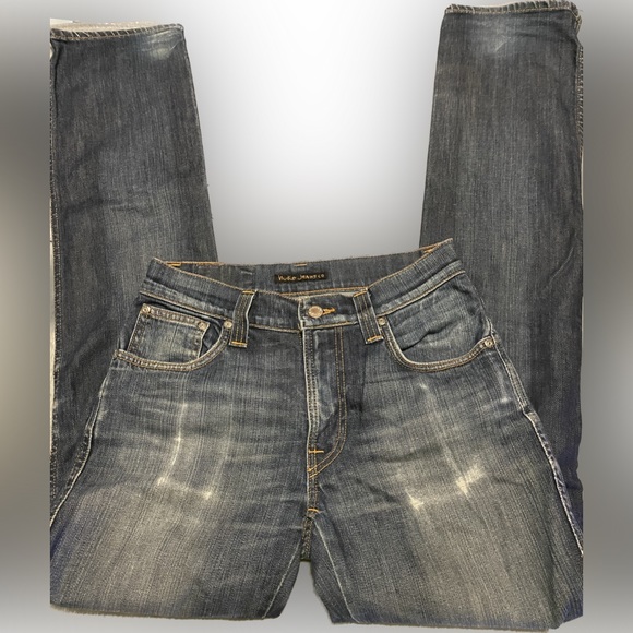 Men’s Nudie Slim Straight Jeans - Picture 4 of 9